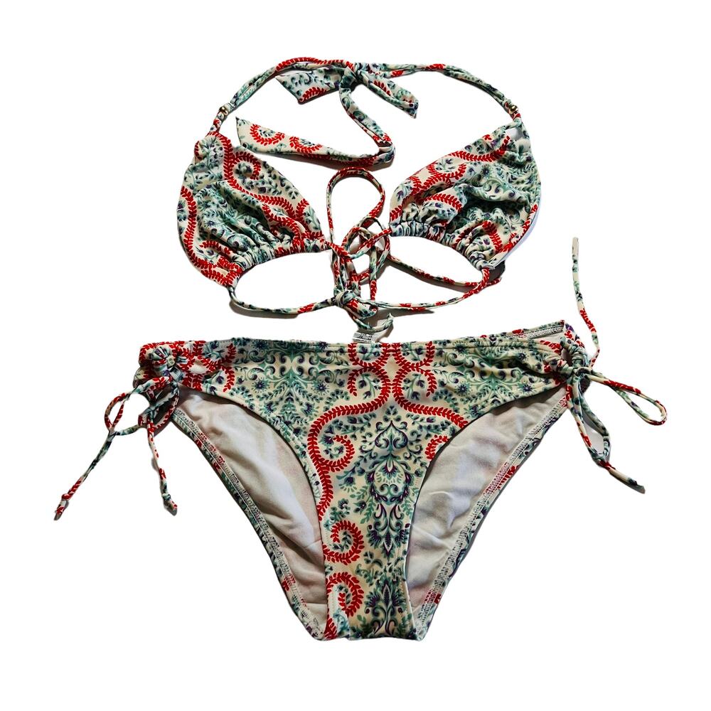 Beach Babe Australia Two Piece Bikini Set Size 6